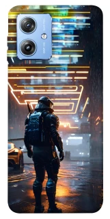 Чохол на Motorola Moto G84 Cyber character фото 1 з 1