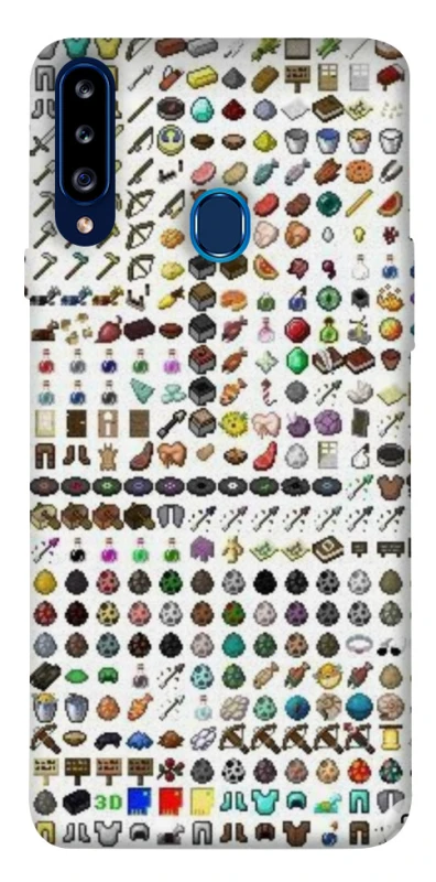 Чохол на Samsung Galaxy A20s Minecraft v2 фото 1 з 1