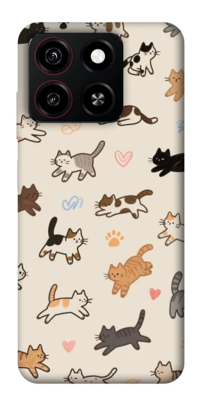 Чехол на ZTE Blade A35 4G Cat style ver.2 фото 1 из 1