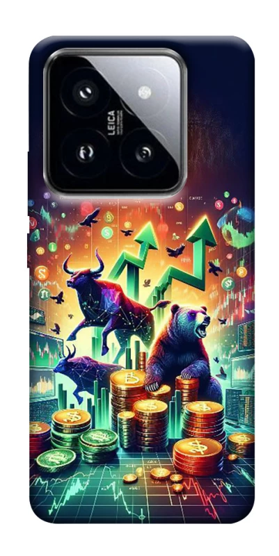 Чохол на Xiaomi 14 Pro Crypto market фото 1 з 1