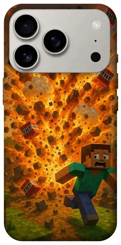 Чехол на Apple iPhone 18 Pro Minecraft v7 фото 2 из 2