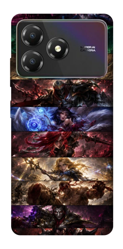 Чохол на ZTE Blade A36 League of Legends фото 1 з 1