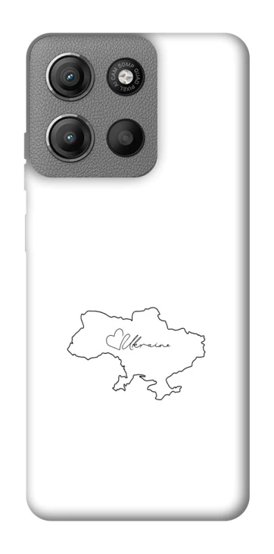 Чохол на Motorola Moto G15 4G Ukraine map фото 1 з 1