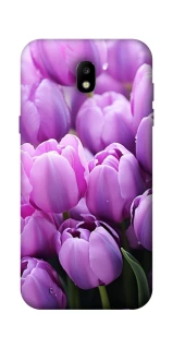 Чехол на Samsung Galaxy J5 (2017) Фиолетовые тюльпаны фото 1 из 1