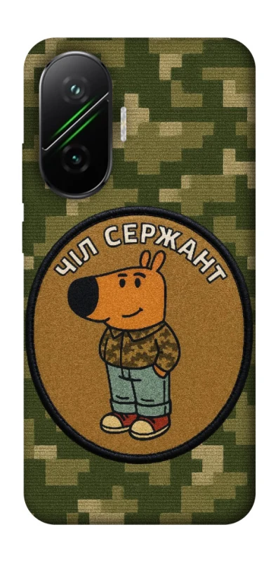 Чохол на Xiaomi Poco F7 Чіл сержант фото 1 з 1