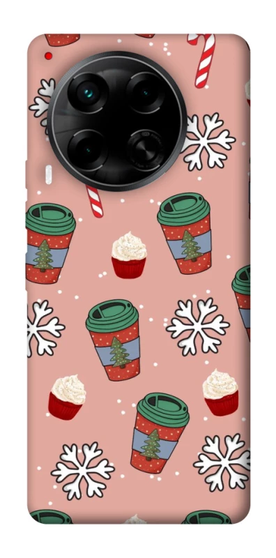 Чехол на TECNO Camon 30 (CL6) Новогодний v38 фото 1 из 1