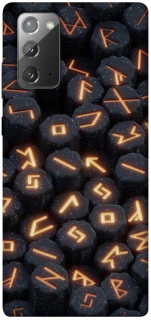 Чехол на Samsung Galaxy Note 20 Огненые руны фото 1 из 1