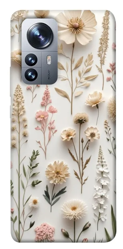 Чехол на Xiaomi 12 / 12X Floral design ver.1 фото 1 из 1