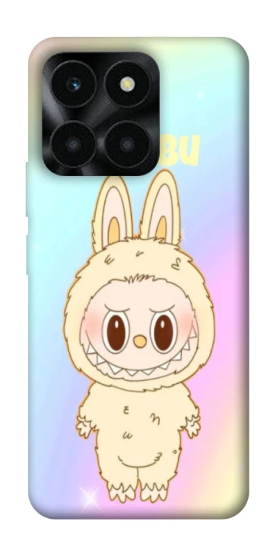 Чехол на Huawei Honor X6a Fluffy Rainbow Labubu фото 1 из 1