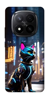 Чехол на Xiaomi Redmi Note 14 Pro+ 5G Cyber cat фото 1 из 1
