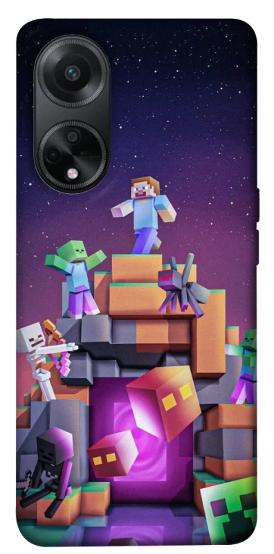 Чохол на Oppo A98 Minecraft aesthetics фото 1 з 1