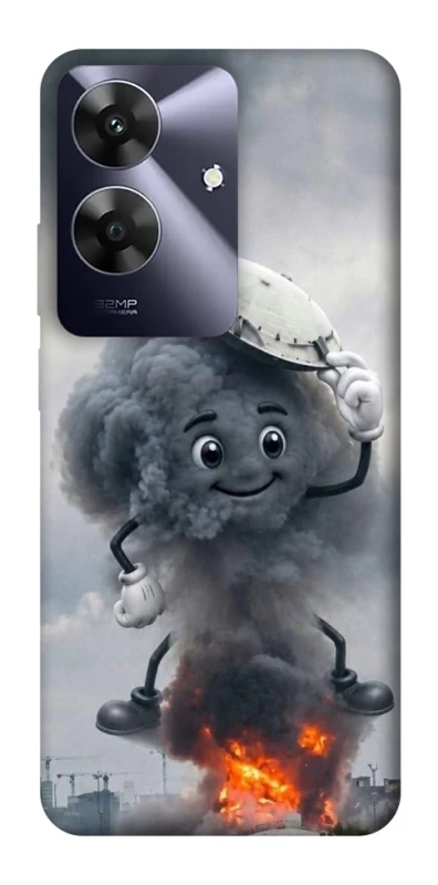Чехол на Realme Note 60 Moscow never sleeps ver.3 фото 1 из 1