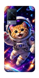 Чохол на Vivo V21 Space Cat фото 1 з 1