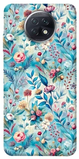 Чохол на Xiaomi Redmi Note 9 5G / Note 9T Floral design ver.5 фото 1 з 1