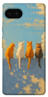 Чохол на Google Pixel 7a cats on wall фото 1 з 1