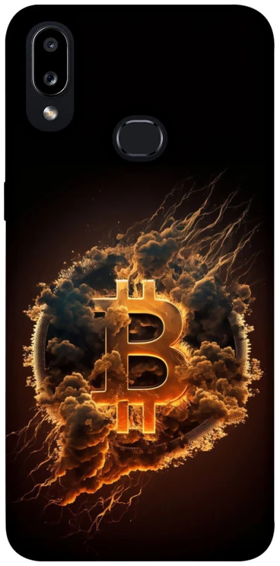 Чохол на Samsung Galaxy A10s Smoky Bitcoin фото 1 з 1