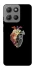 Чехол на Motorola Moto G15 Power Heart with flowers фото 1 из 1