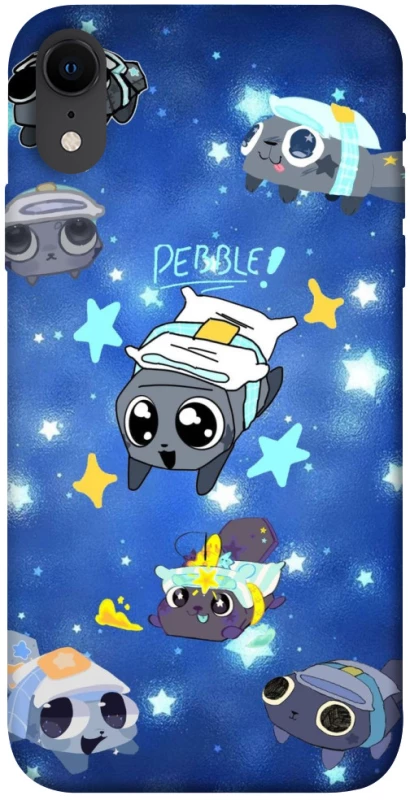 Чехол на Apple iPhone XR (6.1") Pebble kitten stars фото 1 из 1