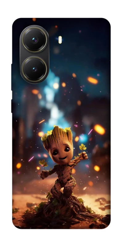 Чехол на Xiaomi Poco X7 Pro Baby Groot v3 фото 1 из 1
