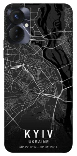 Чехол на TECNO Spark 9 Pro Kyiv map фото 1 из 1