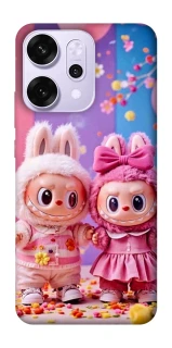 Чехол на Oppo Reno 14 Pro Labubu twins ver.2 фото 1 из 1