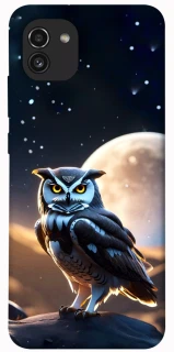 Чехол на Samsung Galaxy A03 Cyber ​​owl фото 1 из 1