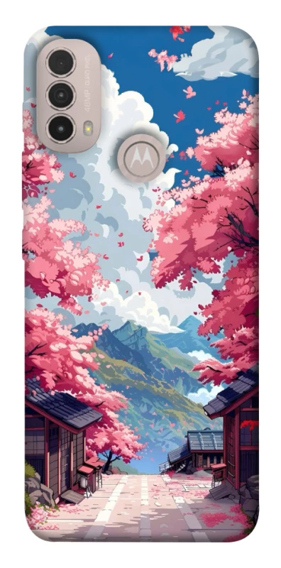 Чехол на Motorola Moto E40 Japanese vibe фото 1 из 1