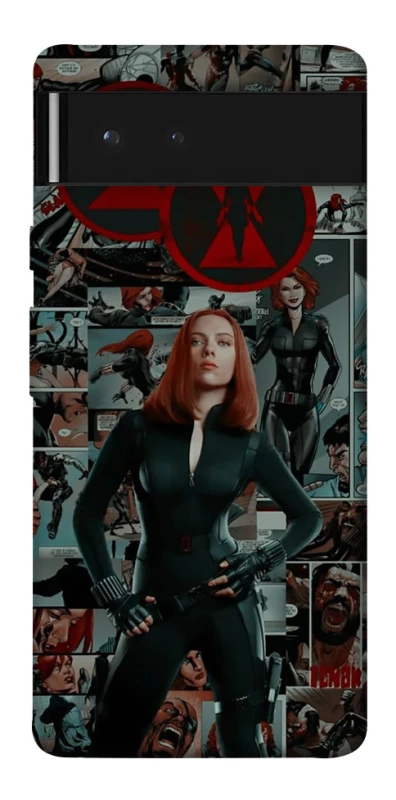 Чехол на Google Pixel 6 Black Widow фото 1 из 1