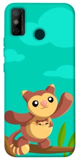 Чехол на TECNO Spark 6 Go Adopt Me Sugar Glider Mom фото 1 из 1