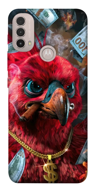 Чохол на Motorola Moto E40 Папуга фото 1 з 1