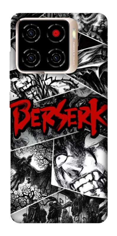 Чохол на ZTE Blade A56 Berserk collage ver.2 фото 1 з 1