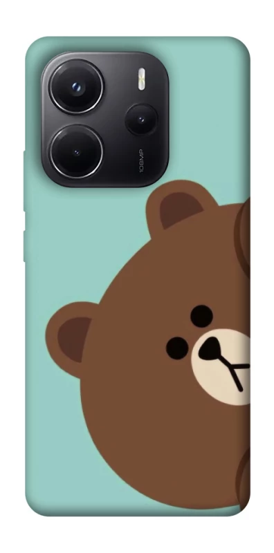 Чехол на Xiaomi Redmi Note 14 4G (Europe version) bear фото 1 из 1