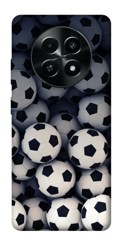 Чохол на Realme Narzo 70x Футбольні м'ячи фото 1 з 1