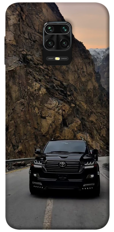 Чехол на Xiaomi Redmi Note 9s / Note 9 Pro / Note 9 Pro Max Land Cruiser black фото 1 из 1
