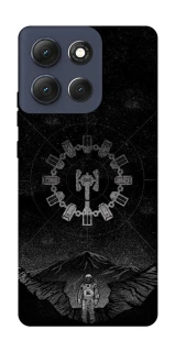 Чехол на Motorola Moto G86 Космическая абстракция фото 1 из 1