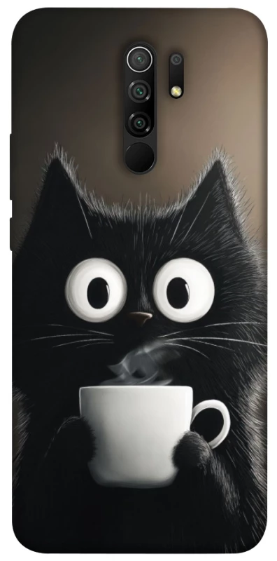 Чехол на Xiaomi Redmi 9 morning cat фото 1 из 1