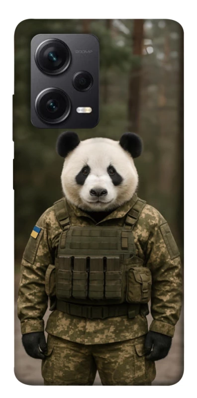 Чехол на Xiaomi Redmi Note 12 Pro+ 5G Панда защитник фото 1 из 1