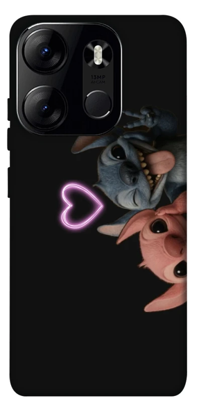 Чохол на Tecno Spark Go 2023 Love Stitch & Angel фото 1 з 1