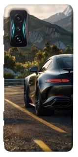 Чехол на Xiaomi Redmi K50 Gaming Car in the mountains фото 1 из 1