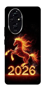Чохол на Honor 200 Red Fire Horse ver.1 фото 1 з 1