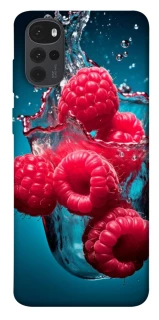 Чохол на Motorola Moto G22 Малинка у воді фото 1 з 1