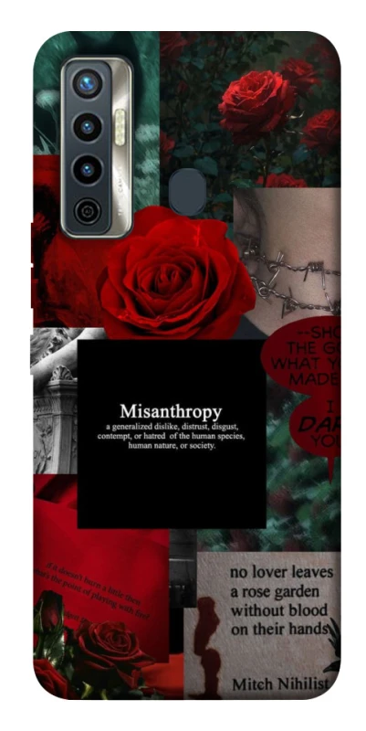 Чехол на TECNO Camon 17 Misanthropy фото 1 из 1