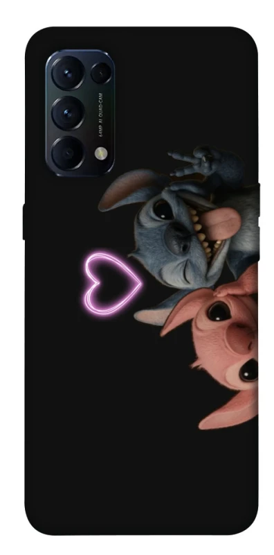 Чохол на Oppo Reno 5 4G Love Stitch & Angel фото 1 з 1