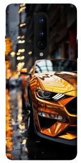 Чохол на OnePlus 8 Golden sports car фото 1 з 1