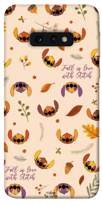 Чохол на Samsung Galaxy S10e Fall in love with Stitch фото 1 з 1