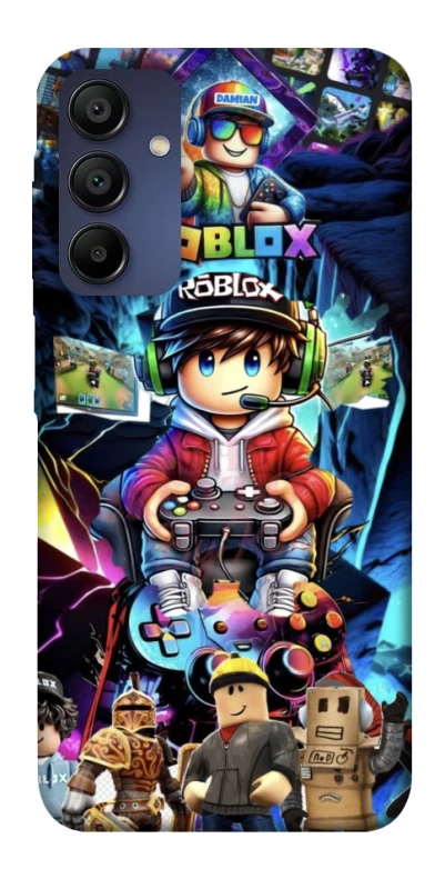 Чохол на Samsung Galaxy A15 4G/5G Roblox collage ver.4 фото 1 з 1
