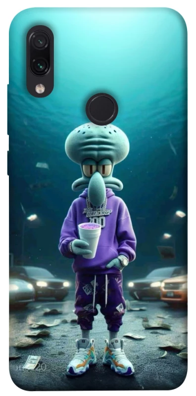 Чохол на Xiaomi Redmi Note 7 / Note 7 Pro / Note 7s Сквідвард фото 1 з 1