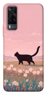 Чохол на Vivo Y31 cat on a field фото 1 з 1