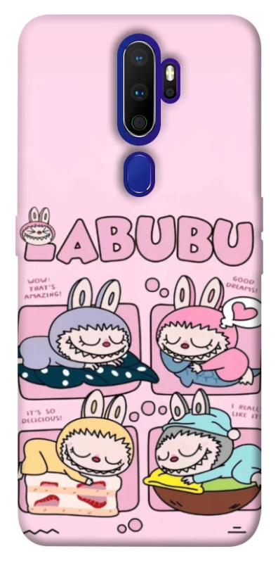 Чохол на Oppo A5 (2020) / Oppo A9 (2020) Labubu Dreams Collage фото 1 з 1