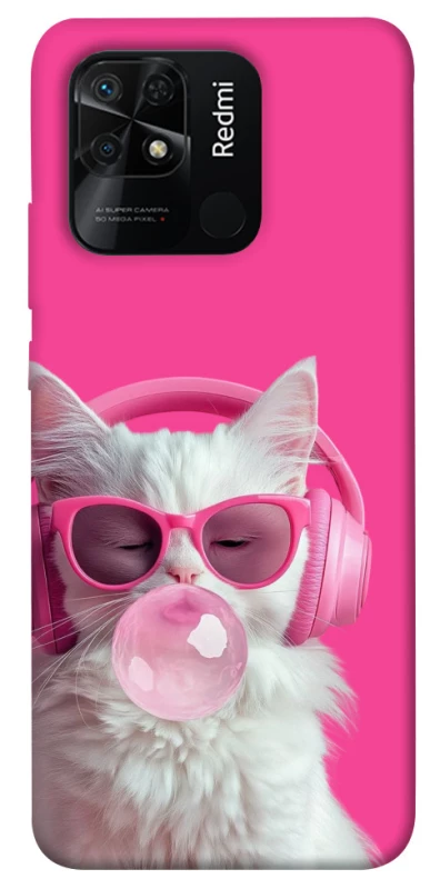 Чохол на Xiaomi Redmi 10C Pink kitty фото 1 з 1
